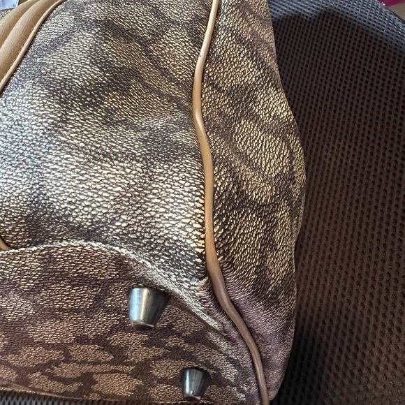 Authentic Vintage Saint Laurent giraffe print hand bag - Picture 5 of 12